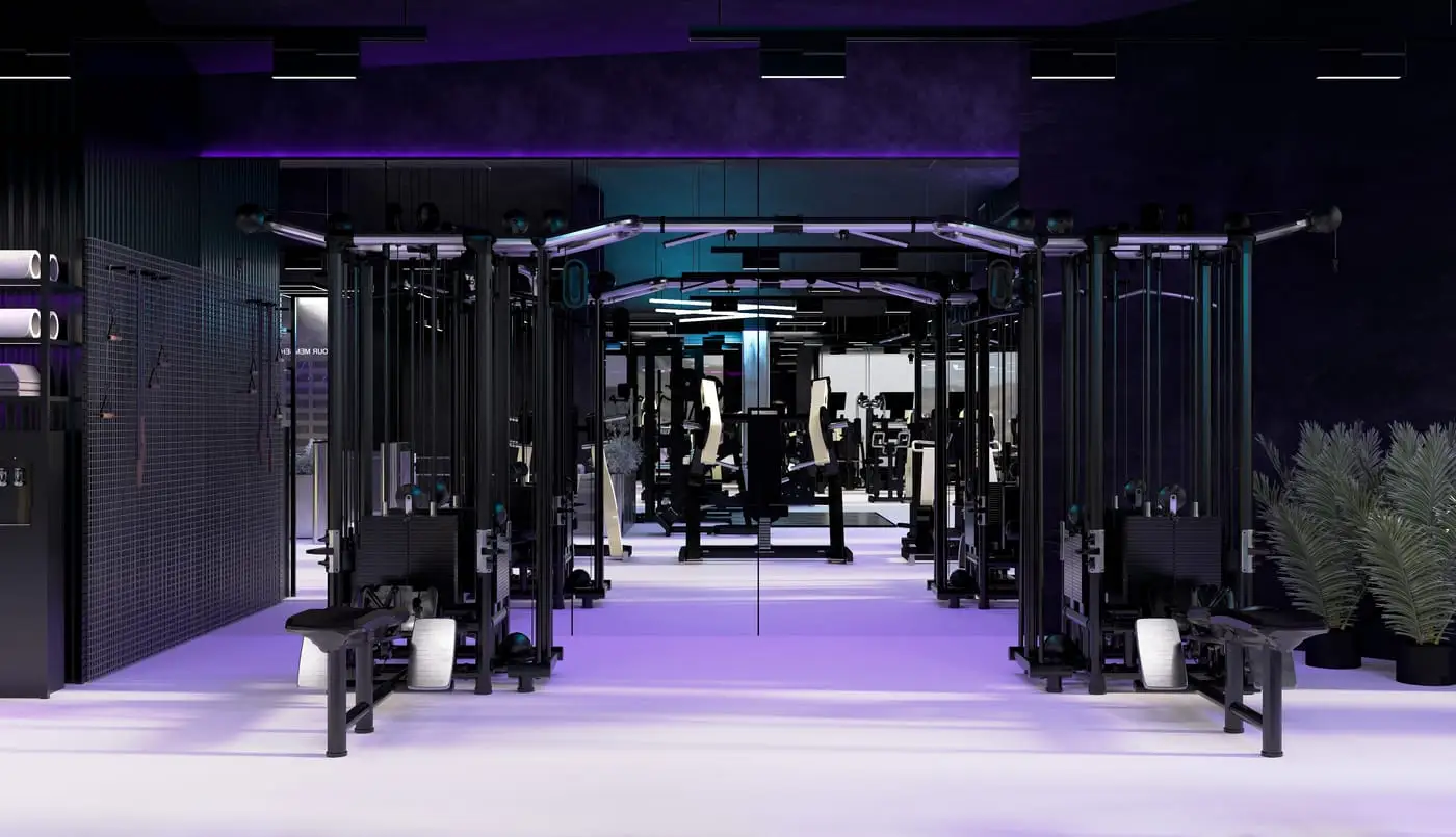 TOPGYM Uluwatu, Gym floor — render