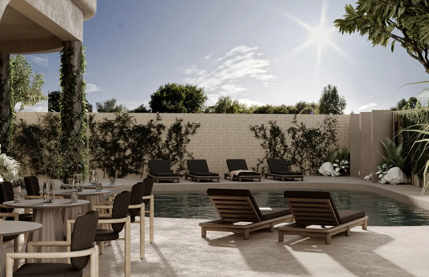 TOPGYM Uluwatu, Pool — render