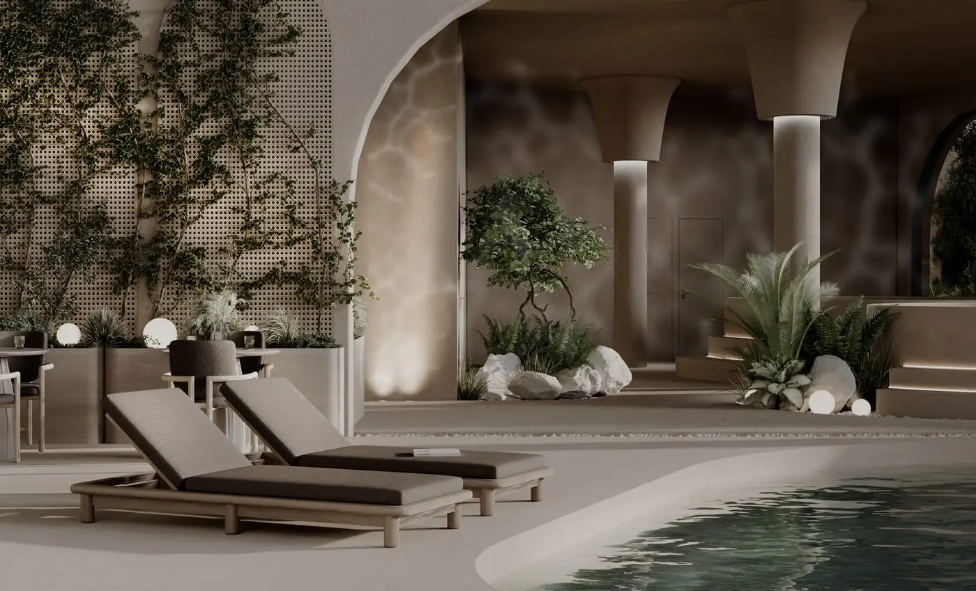 TOPGYM Uluwatu, Pool — render