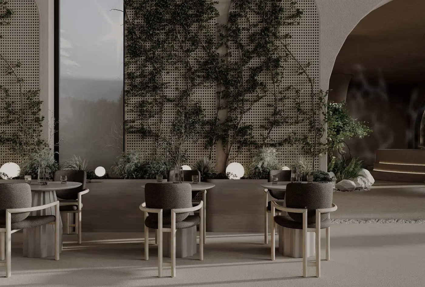 TOPGYM Uluwatu, Restaurant — render