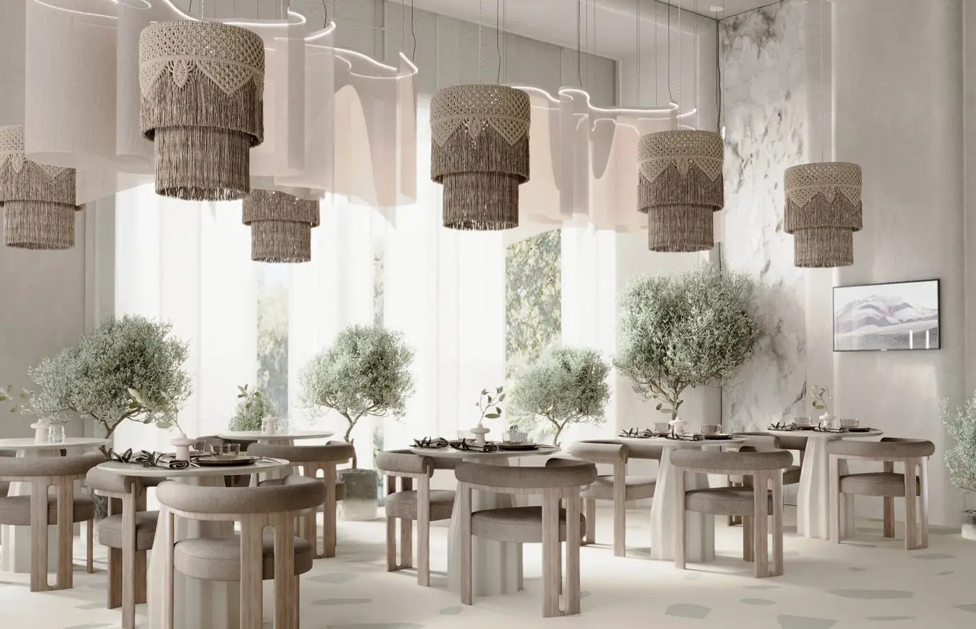 TOPGYM Uluwatu, Restaurant — render