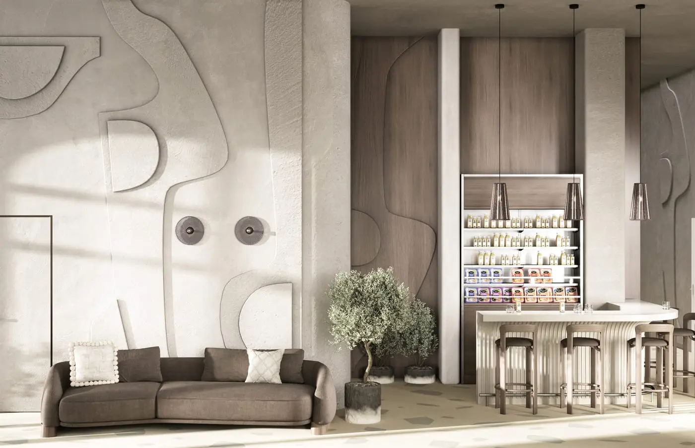 TOPGYM Uluwatu, Bar — render
